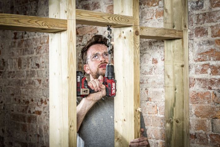 Шурупокрут-дриль ударний акумуляторний SKIL 3075 CA Compact 20В 60Нм 500·180об·хв 0.9кг без АКБ та ЗУ