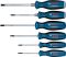 Викрутка Bosch набір 6шт, SL 3.5, 6.5 мм, Т15х75мм, Т20х100мм, PH1x100мм, PZ2x125 мм