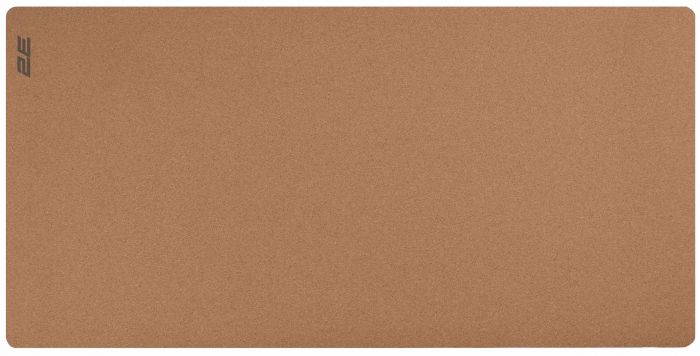 Килимок для миші 2E CORK, L(800x400x2мм), коричневий