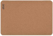 Килимок для миші 2E CORK, S(300x200x2мм), коричневий