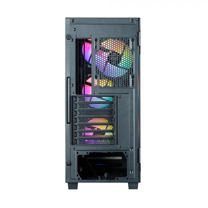 Корпус Zalman S5 Neo без БЖ, 1xUSB3.1, 1xUSB2.0, 4x120мм FRGB, VGA 390мм, LCS ready, TG Side Panel, ATX, чорний