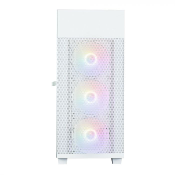 Корпус Zalman S5 Neo без БЖ, 1xUSB3.1, 1xUSB2.0, 4x120мм FRGB, VGA 390мм, LCS ready, TG Side Panel, ATX, білий