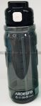 Пляшка для води Ardesto Sport 1000мл, пластик, чорний