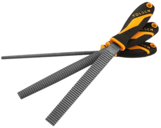 Напилок по дереву Tolsen, набір 3шт