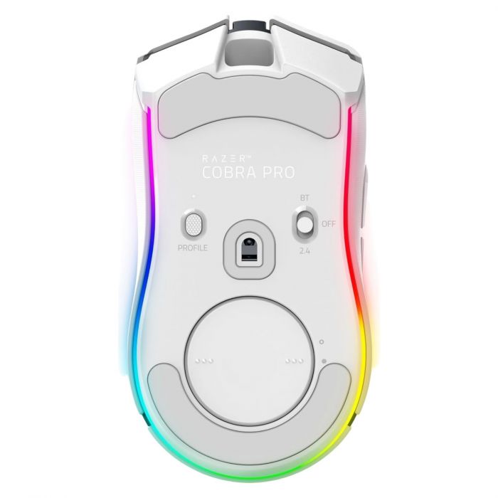 Миша Razer Cobra Pro, RGB, USB-A/WL/BT, білий