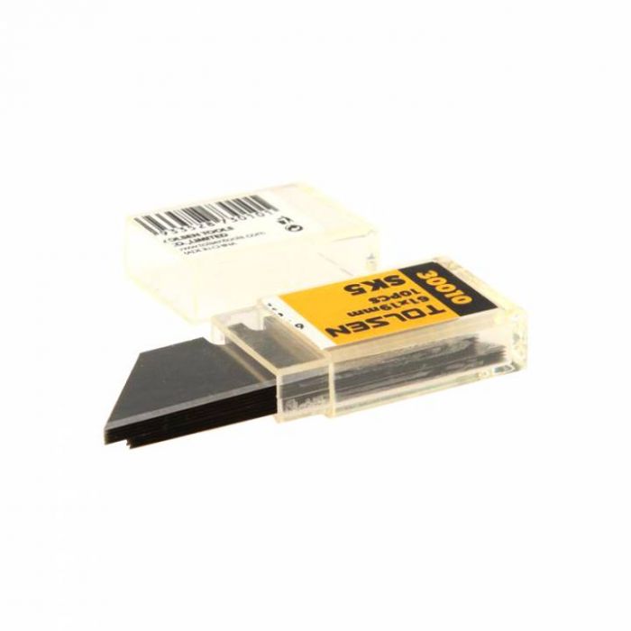 Лезо трапецієподібне Tolsen Профі, 19х0.58мм, сталь, 10шт