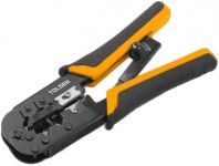 Кліщі обтискні Tolsen Профі, для обтиску наконечників 0.5-6мм кв., 185мм