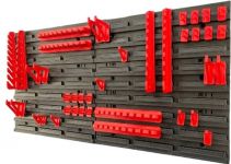 Панель підвісна з набором гачків Kistenberg KS_kit5, 2 панелі 38.6*1.8*39см, 20 гачків, пластик