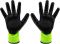 Рукавички робочі Neo Tools, утеплені, латексне покриття, поліестер, р.10, зелено чорні