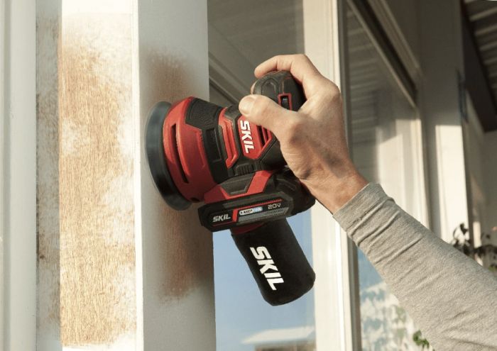 Шліфмашина ексцентрикова акумуляторна SKIL 3745 CA 20В 125 мм 14000-22000кол·хв 1.2кг без АКБ та ЗП