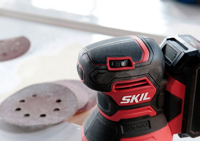 Шліфмашина ексцентрикова акумуляторна SKIL 3745 CA 20В 125 мм 14000-22000кол·хв 1.2кг без АКБ та ЗП