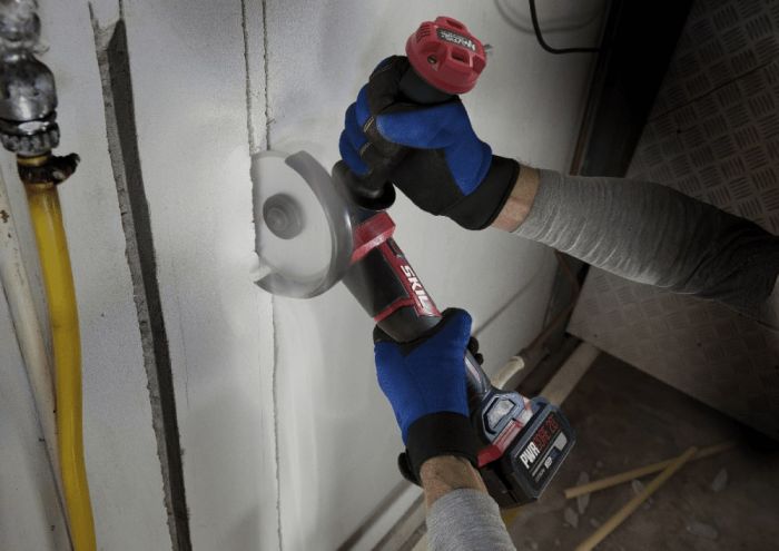 Шліфмашина кутова акумуляторна SKIL 3930 CB XP 125мм безщіткова 20В 1х2.5А·год 8500об·хв VRS+ плав. пуск 1.88кг