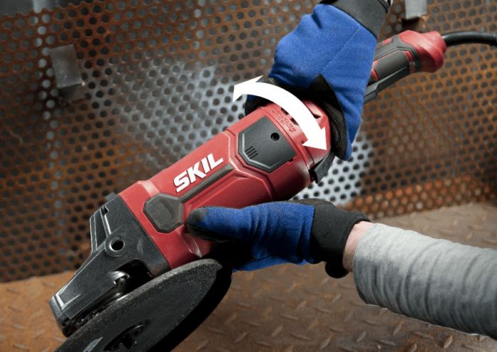 Шліфмашина кутова SKIL 9791 AB 230мм 2200Вт 6600об·хв VRS+ плав. пуск 6.17кг