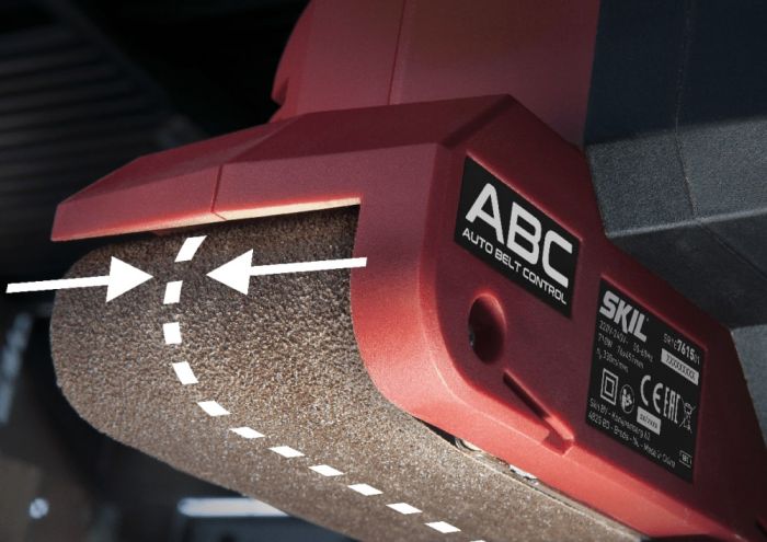 Шліфмашина стрічкова мережева SKIL 7615 AB 710Вт стрічка 76х457мм 330об·хв 2.9кг