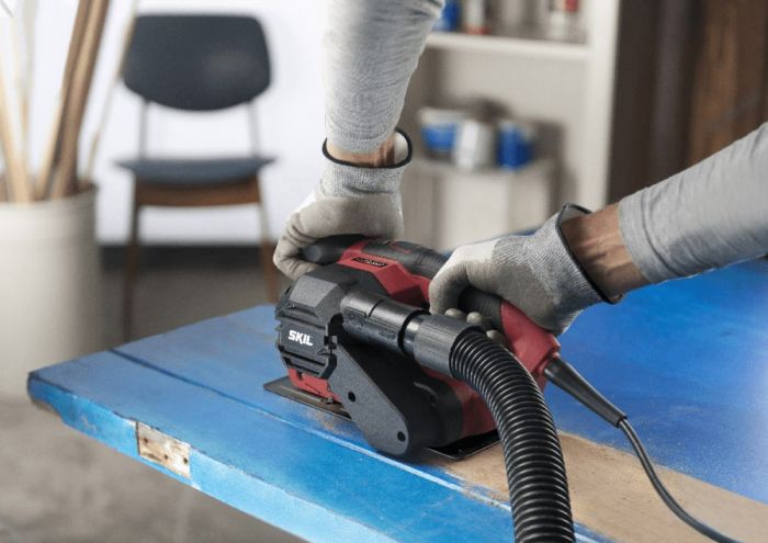 Шліфмашина стрічкова мережева SKIL 7615 AB 710Вт стрічка 76х457мм 330об·хв 2.9кг