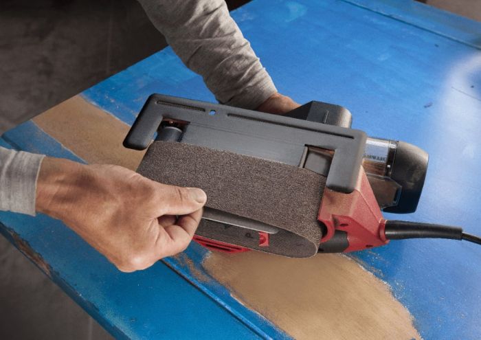 Шліфмашина стрічкова мережева SKIL 7615 AB 710Вт стрічка 76х457мм 330об·хв 2.9кг