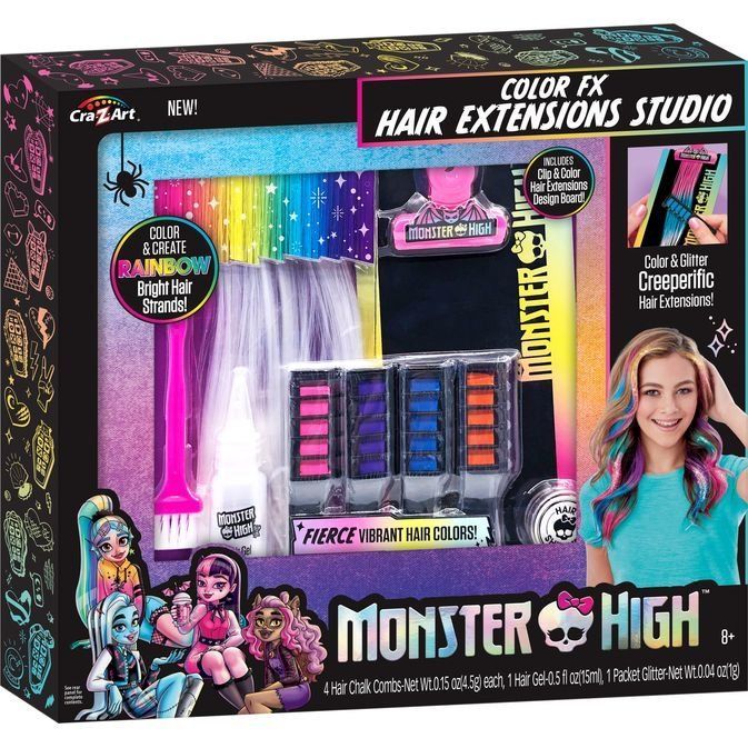 Набір для творчості Cra-Z-Art Monster High Colour FX Студія нарощування волосся