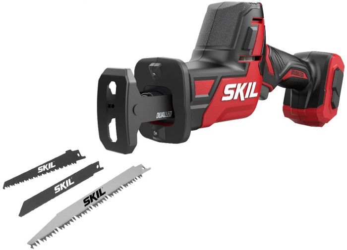 Пила шабельна акумуляторна SKIL 3475 CA Compact безщіткова 20В пропил 200мм хід 25.4мм 1.8кг без АКБ та ЗП