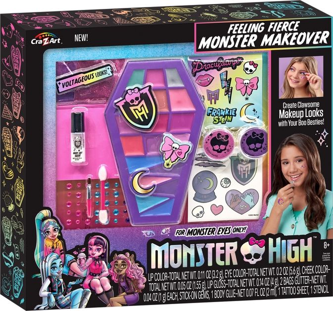 Набір дитячої косметики Cra-Z-Art Monster High Feeling Fierce Makeover