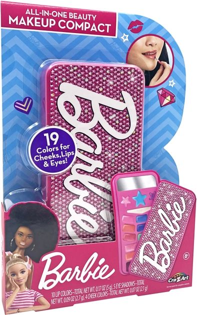 Набір дитячої косметики Cra-Z-Art Barbie All in One Beauty Makeup Compact