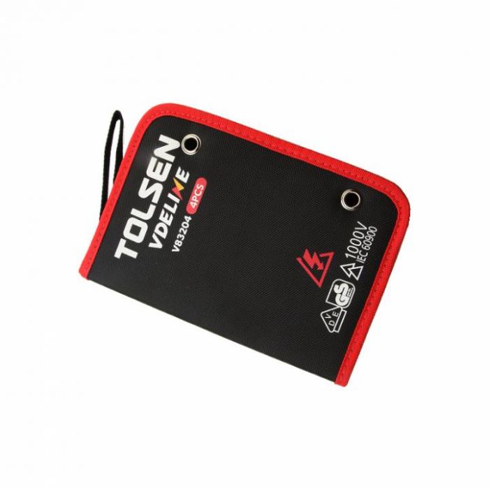 Набір інструментів Tolsen Premium, діелектричний, 4шт, для електрика 1000В