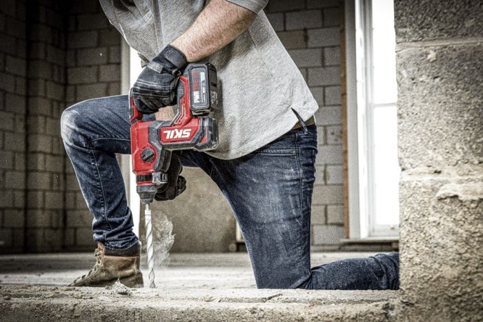 Перфоратор акумуляторний SKIL 3851 CA XP SDS-plus 20В 2.2Дж 4 режими 2кг без АКБ та ЗП