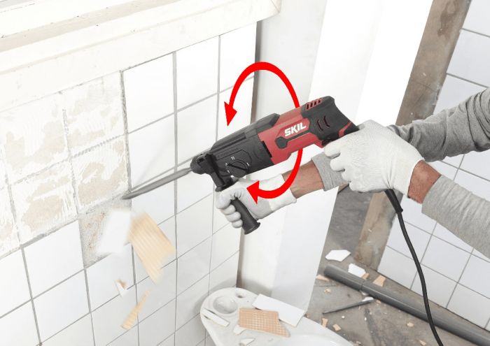 Перфоратор SKIL 1770 GA  SDS-plus+ШЗП 850Вт 2.8Дж 3.1кг