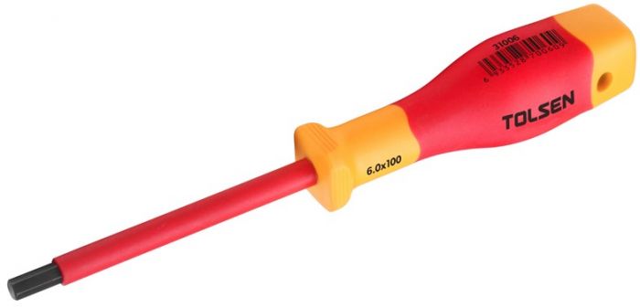 Викрутка Tolsen Premium шестигранна, діелектрична, H8х100мм