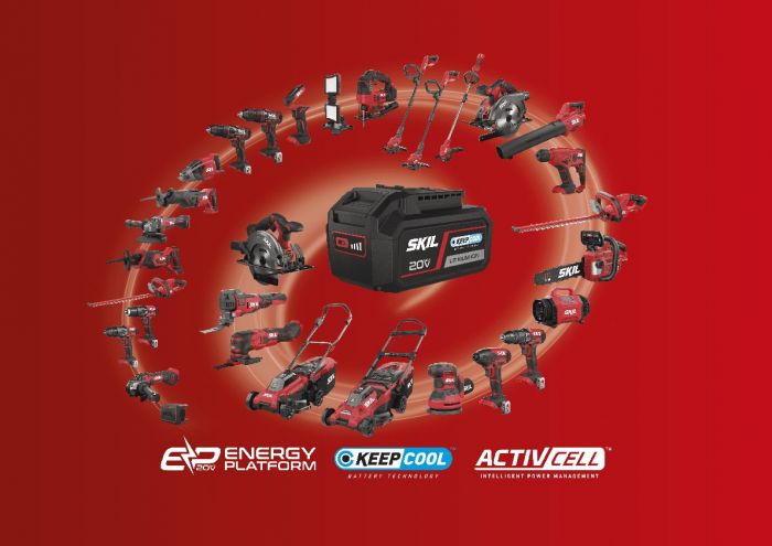 Набір акумулятора та зарядного пристрою SKIL 3111 AA 20В, ЗУ 6А, 1х4А•год , 1.46кг