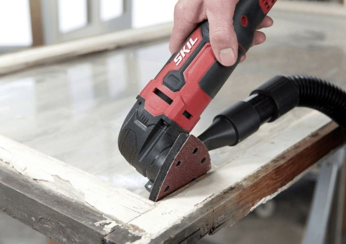 Багатофункціональний інструмент реноватор SKIL 1491 DB 11000-20000об·хв кут коливань 1.4° 1.1к приладдя сумка