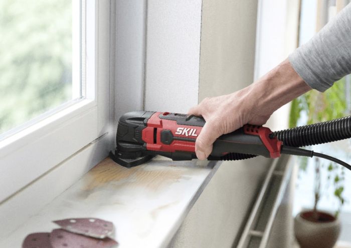 Багатофункціональний інструмент реноватор SKIL 1491 DB 11000-20000об·хв кут коливань 1.4° 1.1к приладдя сумка