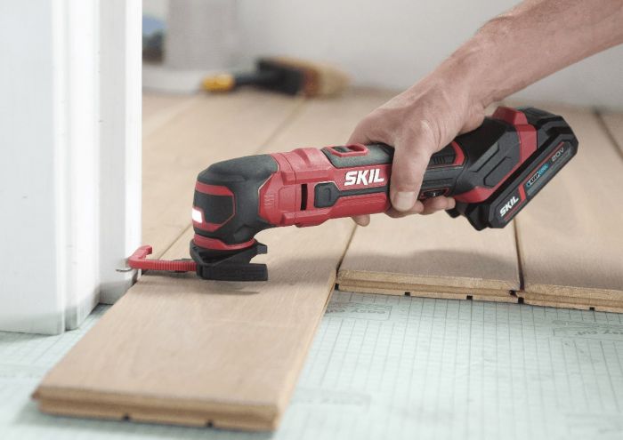 Багатофункціональний інструмент акумуляторний реноватор SKIL 3620 CA 20В 11000-16000об·хв кут коливань 1.8° 1кг без АКБ і ЗУ