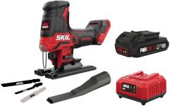 Лобзик акумуляторний SKIL 3440 CA Compact безщітковий 20В 1х2.5А·год 3500об·хв хід 23мм 1.5кг