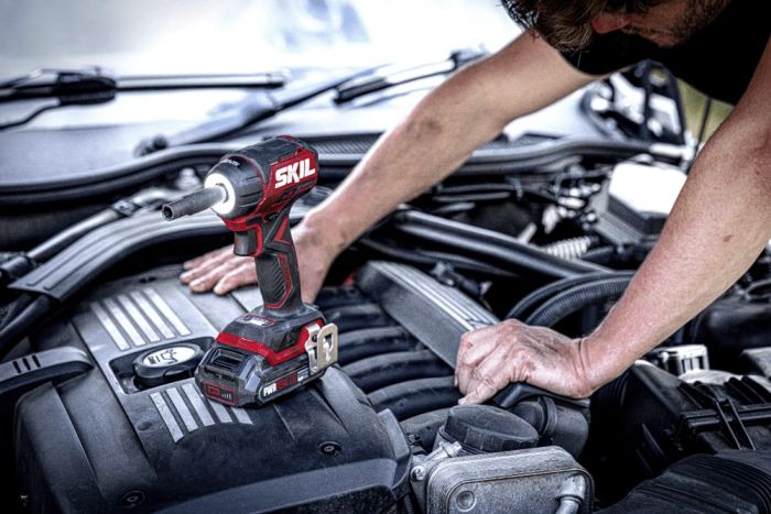 Гайковерт ударний SKIL 3265 CA Compact безщітковий 20В до 2850об·хв 250Нм 0.9кг без АКБ та ЗП
