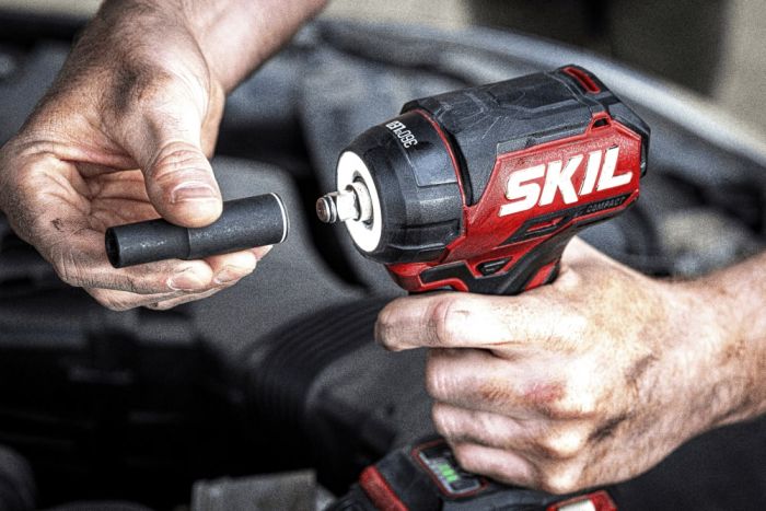 Гайковерт ударний SKIL 3265 CA Compact безщітковий 20В до 2850об·хв 250Нм 0.9кг без АКБ та ЗП