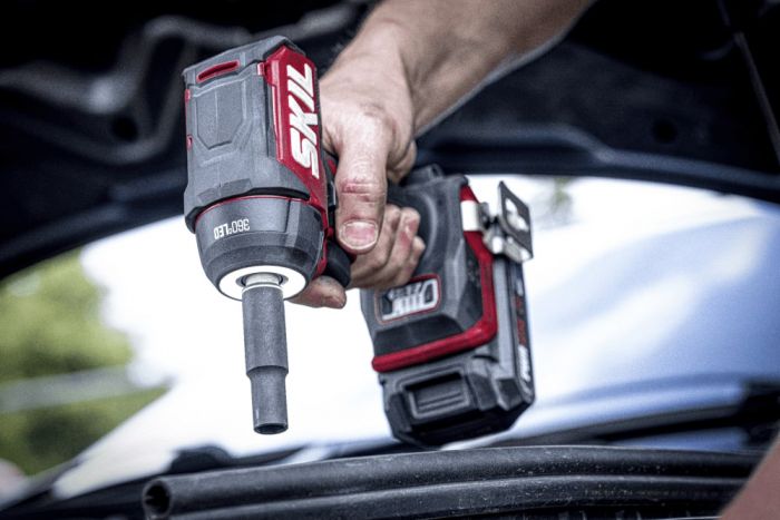 Гайковерт ударний SKIL 3265 CA Compact безщітковий 20В 1х2.5А·год до 2850об·хв 250Нм 0.9кг