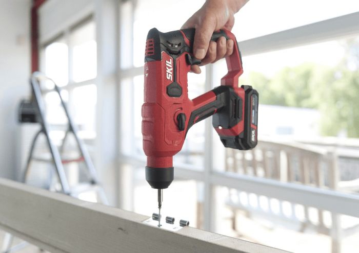 Перфоратор акумуляторний SKIL 3810 CA SDS-plus+ШЗП 20В 1Дж аксесуари кейс 1.5кг без АКБ та ЗП