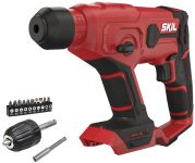 Перфоратор акумуляторний SKIL 3810 CA SDS-plus+ШЗП 20В 1Дж аксесуари кейс 1.5кг без АКБ та ЗП