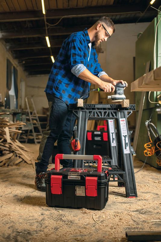 Козли складані Kistenberg до 175кг висота 77см пластмаса