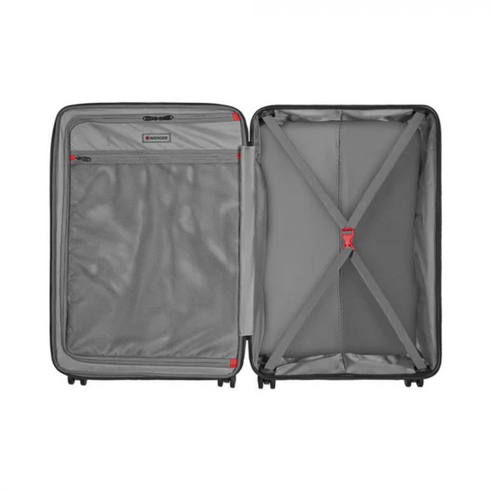 Валіза Wenger, Legacy, велика, пластик, 4 колеса, червона