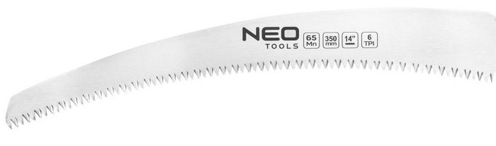 Пила садова Neo Tools, 35см, 3D зуби, 6 TPI, 0.256кг, чохол