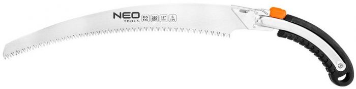 Пила садова Neo Tools, 35см, 3D зуби, 6 TPI, 0.256кг, чохол