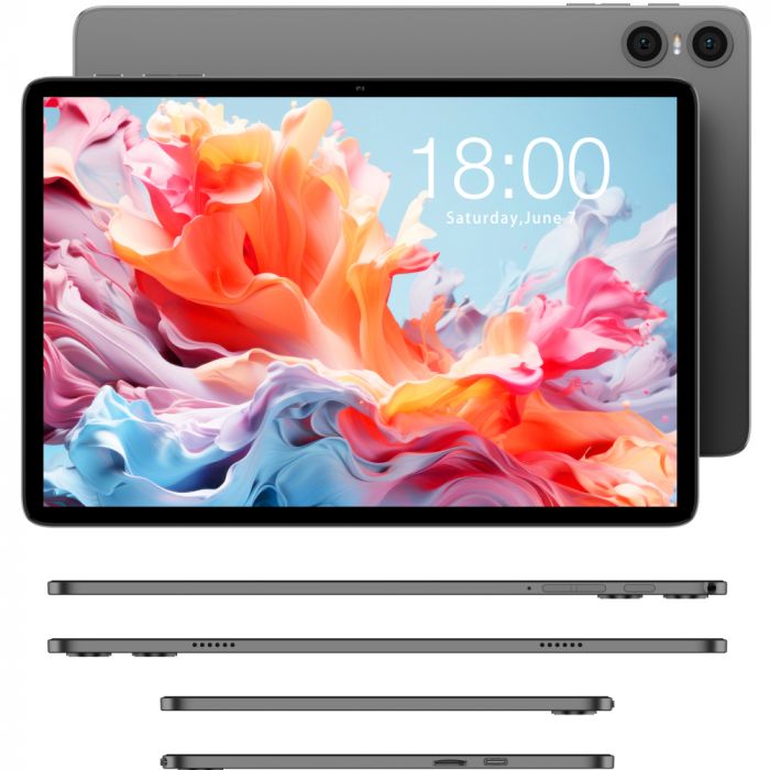 Планшет Teclast P30T KIT 10,1" 4ГБ, 128ГБ, 6000мА•год, Android, сірий