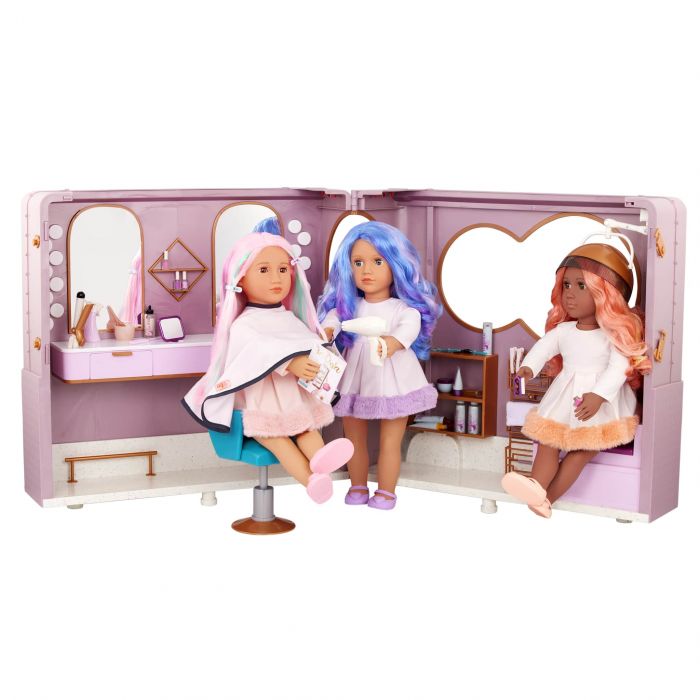 Лялька Our Generation Вероніка з різнокольоровим волоссям 46см