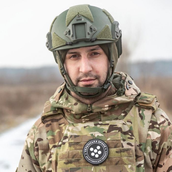 Шолом Українська Броня FAST Устраш 1.0, розмір XL, зелений