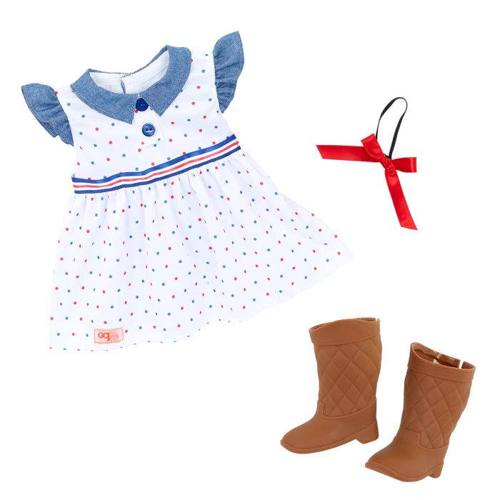 Лялька Our Generation Шеллі з лошам Аппалуза та аксесуарами 46см