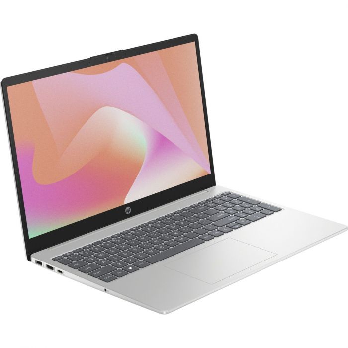 Ноутбук HP 15-fc0091ua 15.6" FHD IPS AG, AMD R3-7320U, 8GB, F1024GB, UMA, DOS, сріблястий