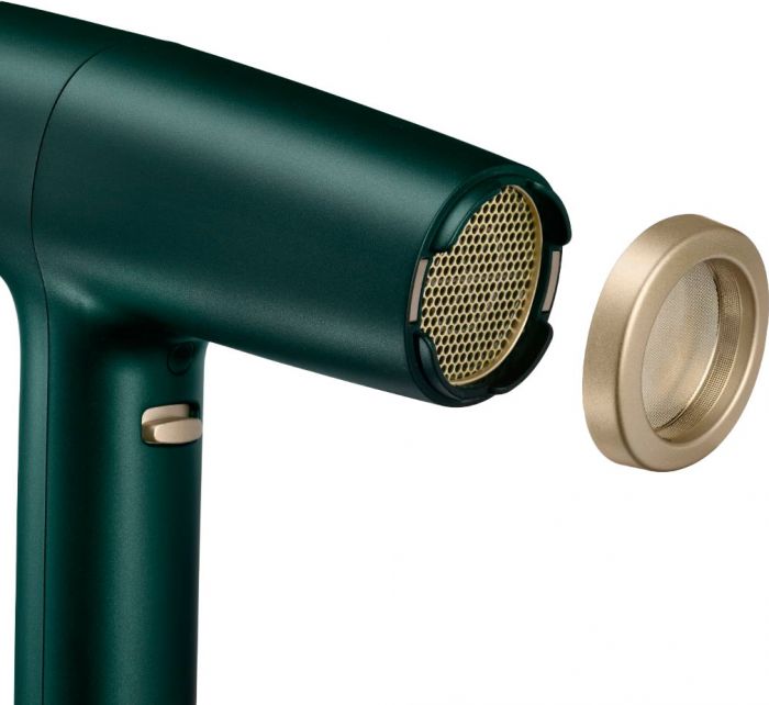 Фен Babyliss Air Power Pro, 1700Вт, 3 режими, дифузор, іоніз-я, хол. обдув, зелений