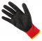 Рукавички робочі Neo Tools комплект 12шт, поліестер з латексним покриттям, р.10, червоно-чорний