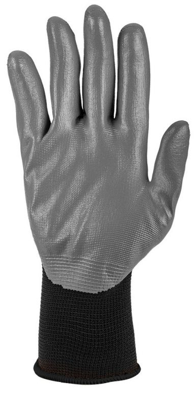 Рукавички робочі Neo Tools комплект 12шт, поліестер з нітриловим покриттям, р.11, сіро-чорний